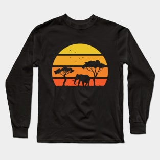 African Safari Long Sleeve T-Shirt